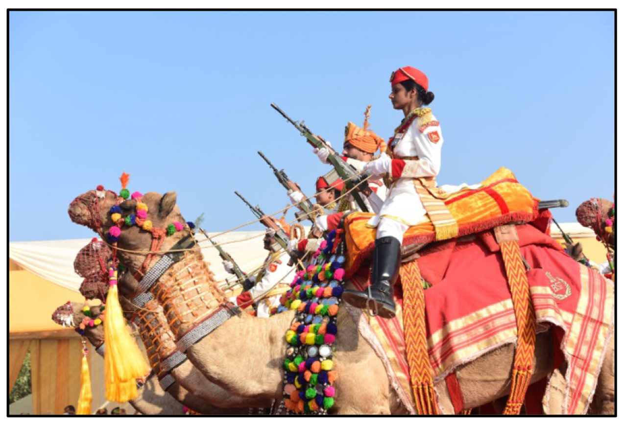 58th BSF Raising Day Parade held at GNDU, Amritsar (Punjab) India