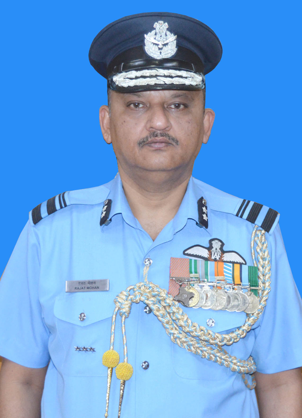 Air Vice Marshal Rajat Mohan Vayu Sena Medal Takes Over The Command Of ...