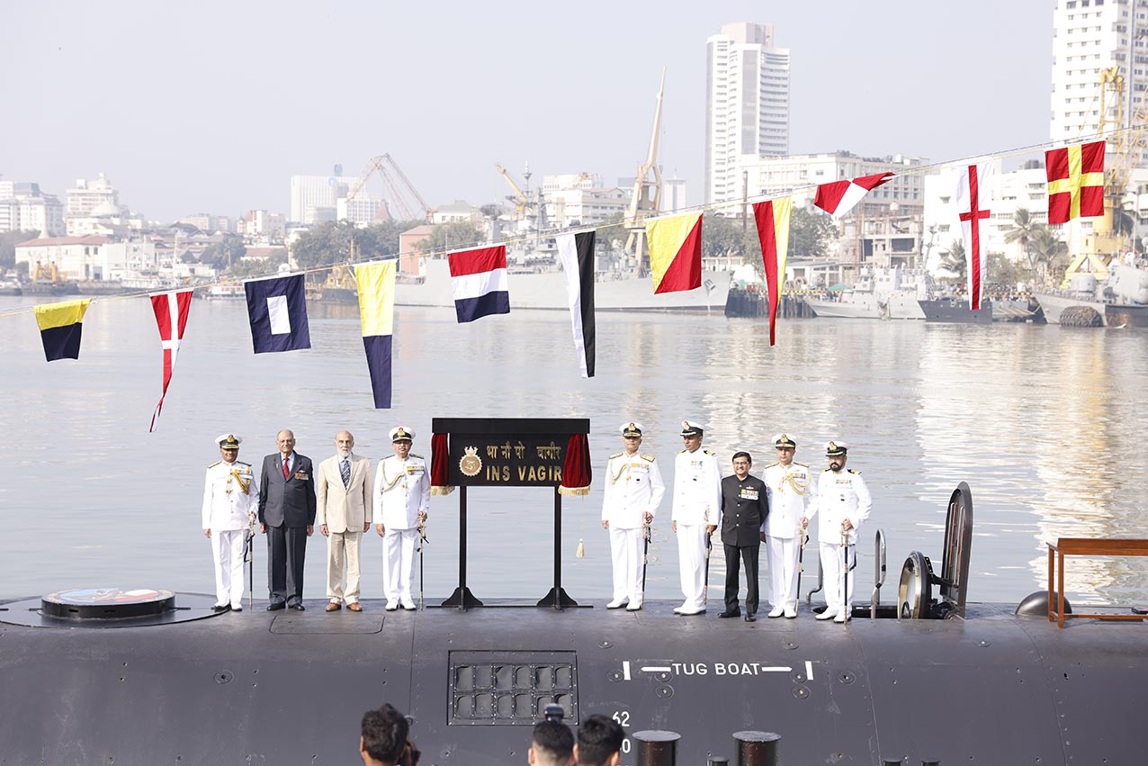 INS Vagir, Indian Navy’s 5th Scorpene Submarines, Commissioned - India ...