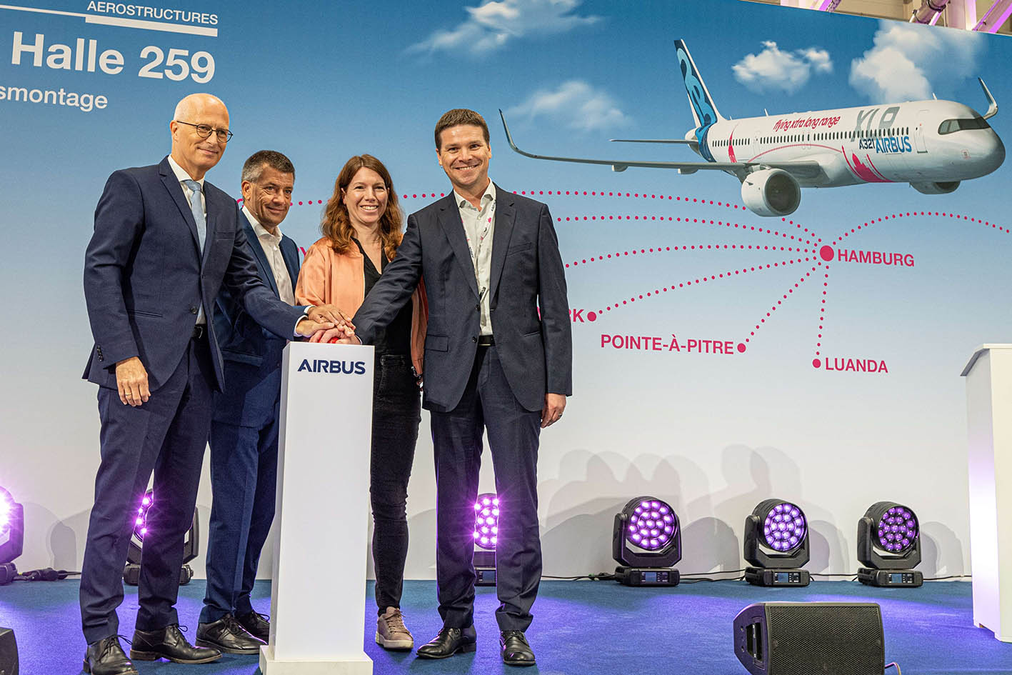 Airbus Opens New A321XLR Equipment Installation Hangar In Hamburg ...