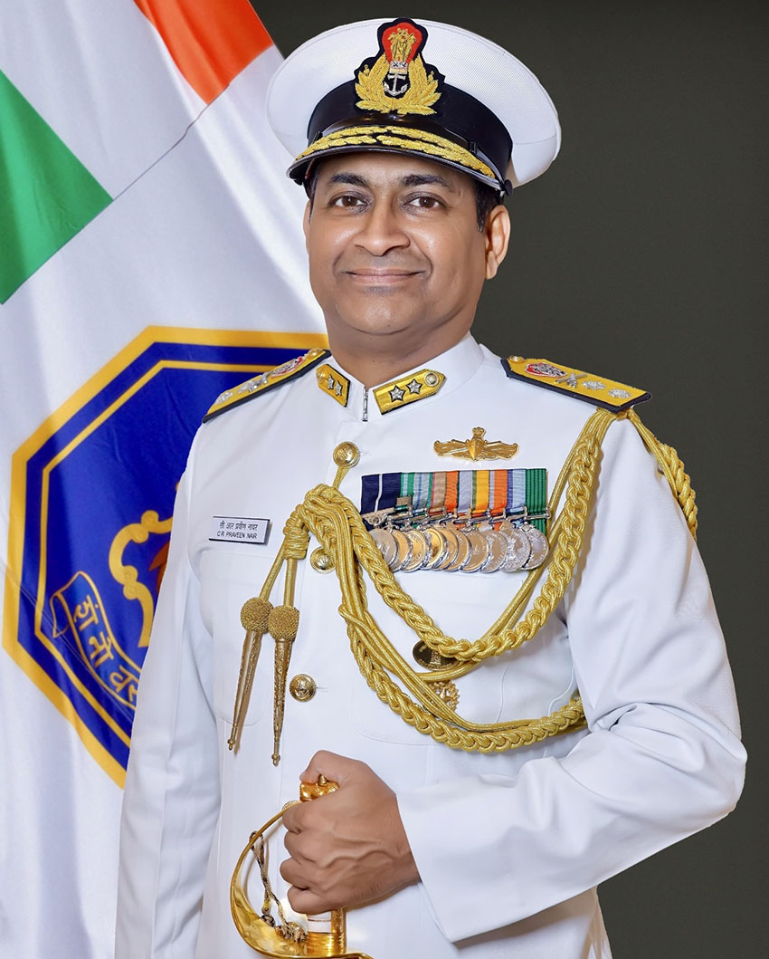 Rear Admiral CR Praveen Nair Takes Over as Fleet Commander of the Sword ...