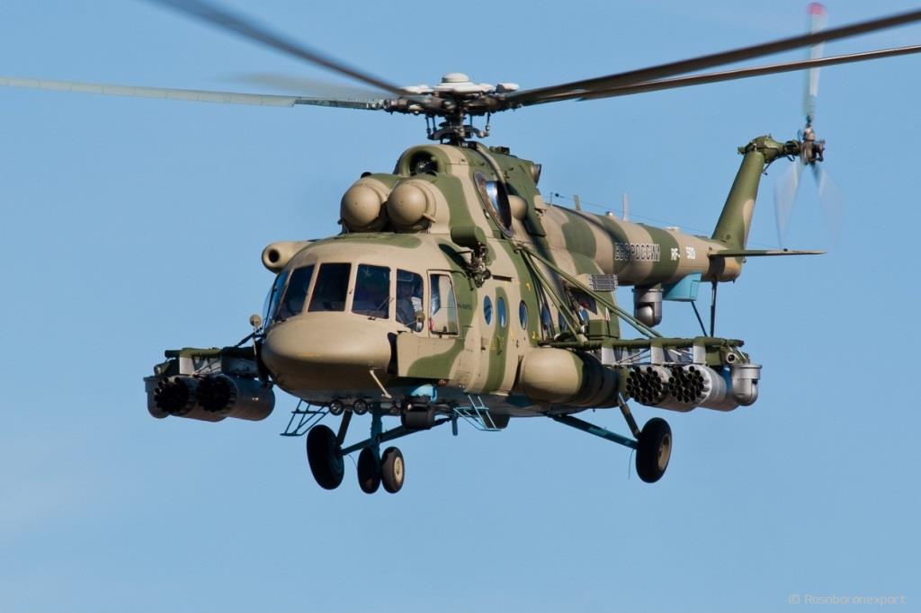 ROSOBORONEXPORT to show modern Russian military helicopters at