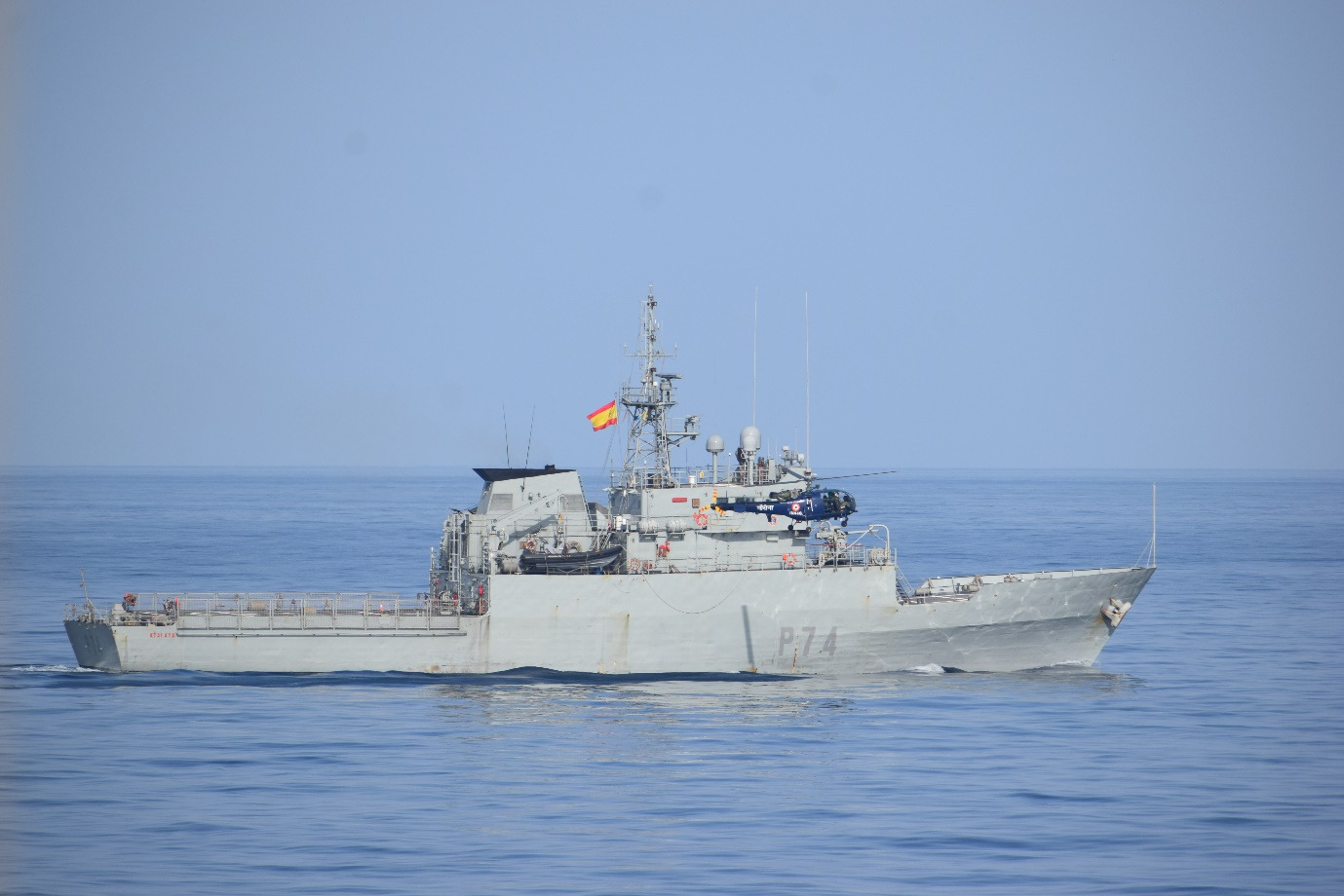 Indian Naval Ship Tabar conducts Maritime Partnership exercise with ...